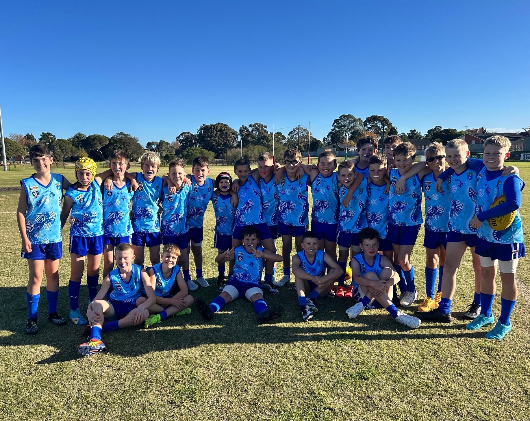 LJFC players in Indigenous Round jumpers
